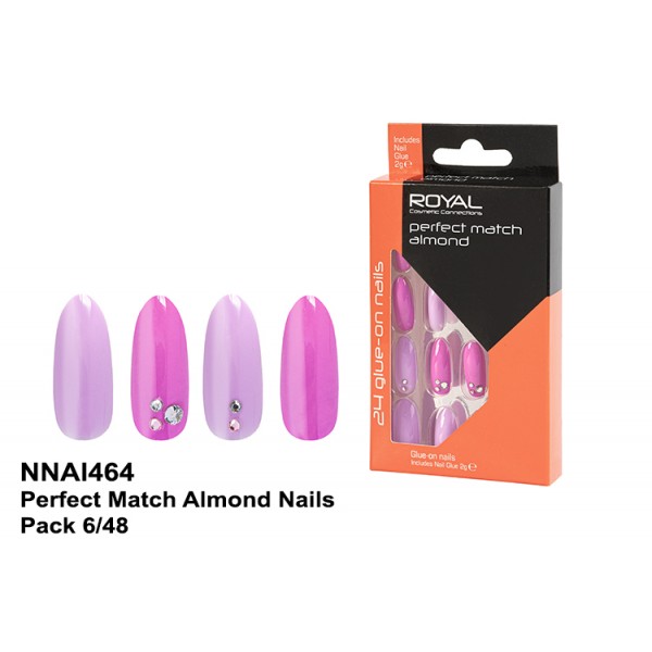 Almond Nails, Perfect Match (6)